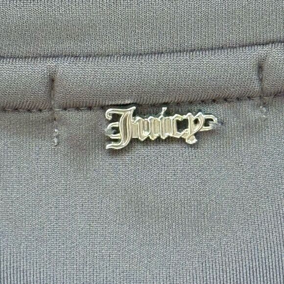 Juicy Couture I Woke Up Like This Gray Purple Sequin Sweatshirt Size XS - Picture 6 of 9